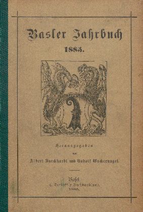 Basler Jahrbuch 1885