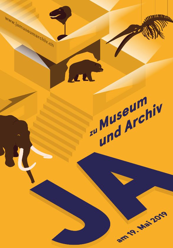 Abstimmungsplakat für den Neubau von Museum und Archiv – {source?html}
