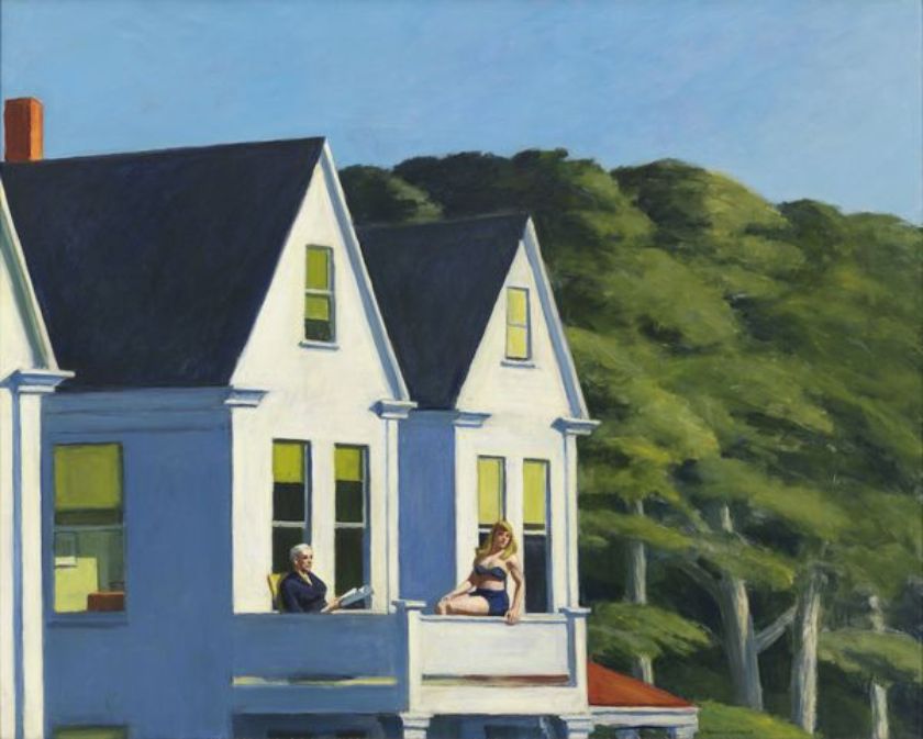 Edward Hopper, Second Story Sunlight, 1960  – {source?html}