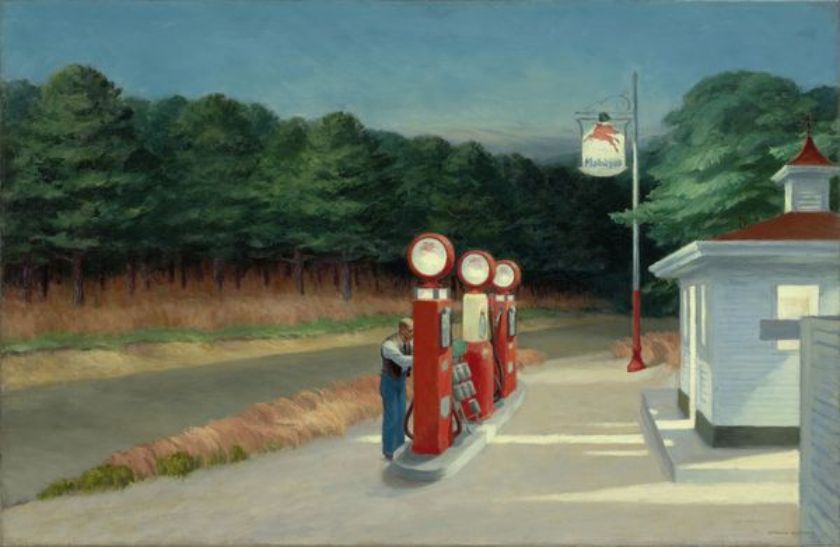 Edward Hopper, Gas, 1940  – {source?html}