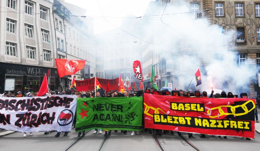 Demonstrationszug Basel Nazifrei – {source?html}