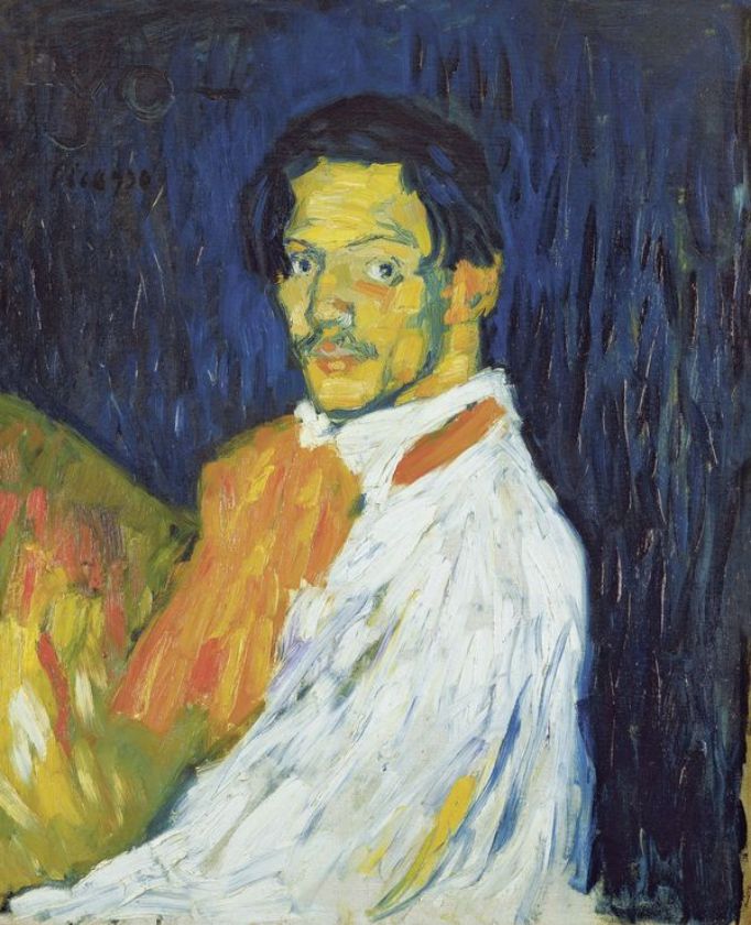  Pablo Picasso, Yo Picasso, 1901,  Öl auf Leinwand, 73,5 x 60 cm, Privatsammlung – {source?html}