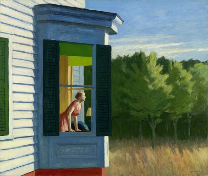 Edward Hopper, Cape Cod Morning, 1950 – {source?html}
