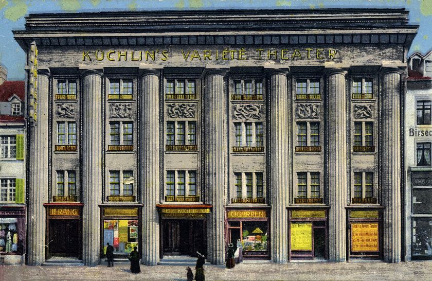 Variéte-Theater Küchlin in der Steinenvorstadt, 1912 – {source?html}