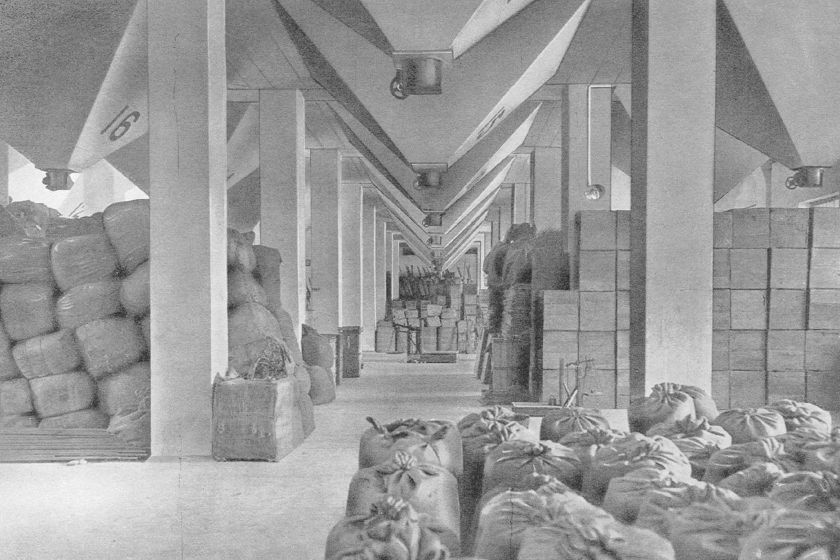 Silogebäude der Basler Lagerhausgesellschaft für Getreide und Kakaobohnen, 1912 – {source?html}