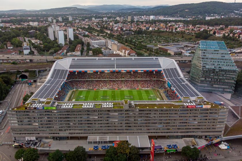 St. Jakob-Park mit dem Stadion des FCB – {source?html}