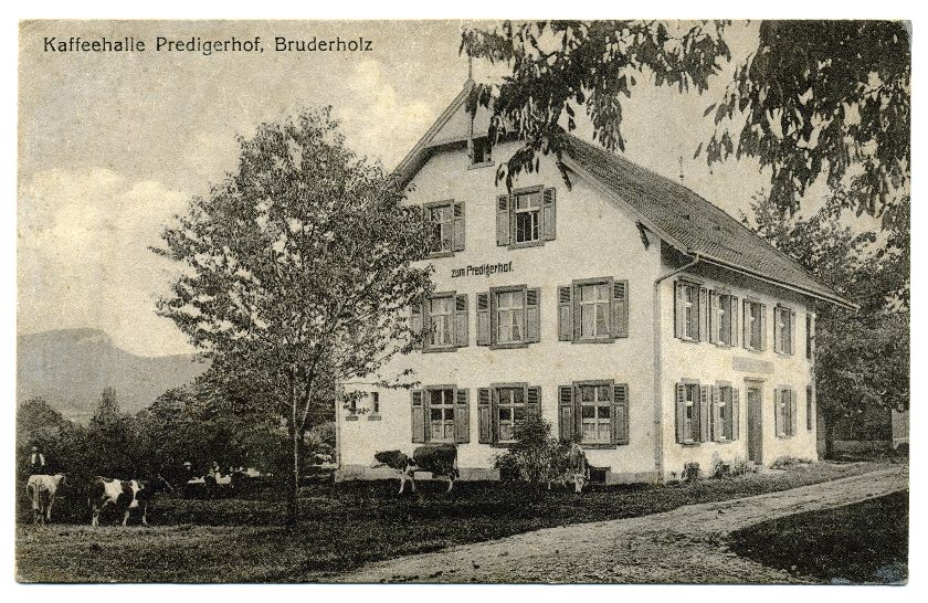 Predigerhof, Ansichtskarte um 1915 – {source?html}