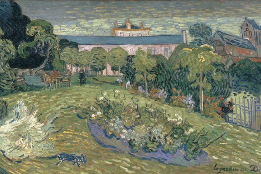 Vincent van Gogh: «Le Jardin de Daubigny» (1890, Öl auf Leinwand, Sammlung Staechelin) – {source?html}