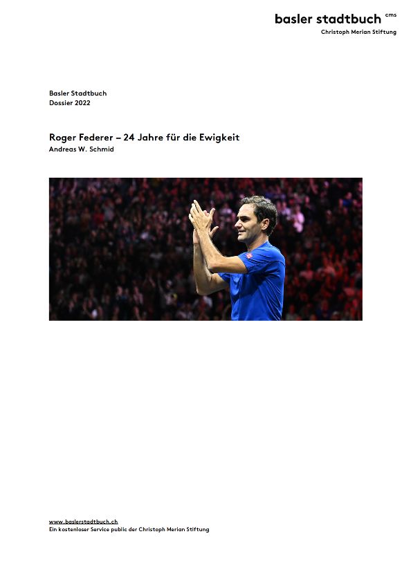 Roger Federer – 24 Jahre für die Ewigkeit – Seite 1