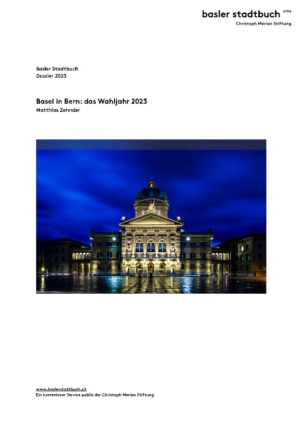 Basel in Bern: das Wahljahr 2023 – Seite 1