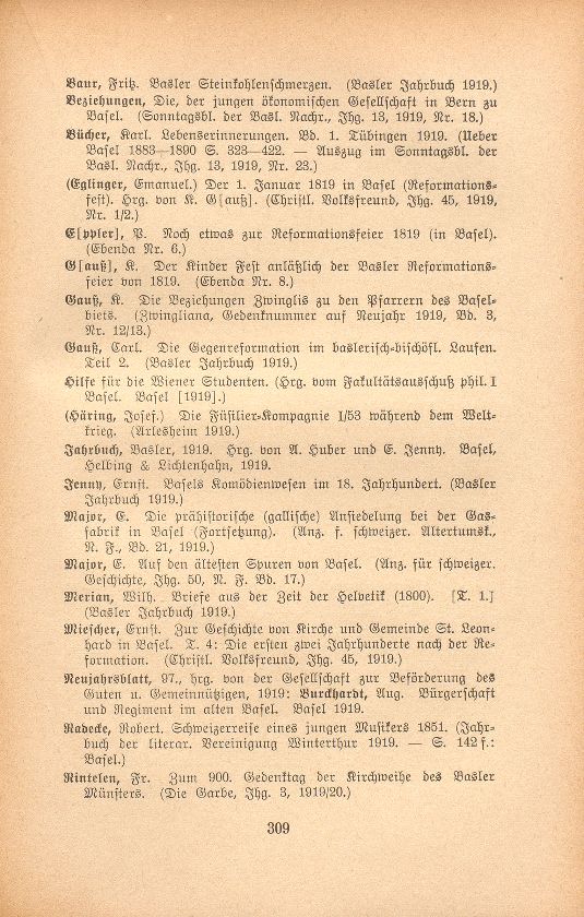 Basler Bibliographie 1919 – Seite 2