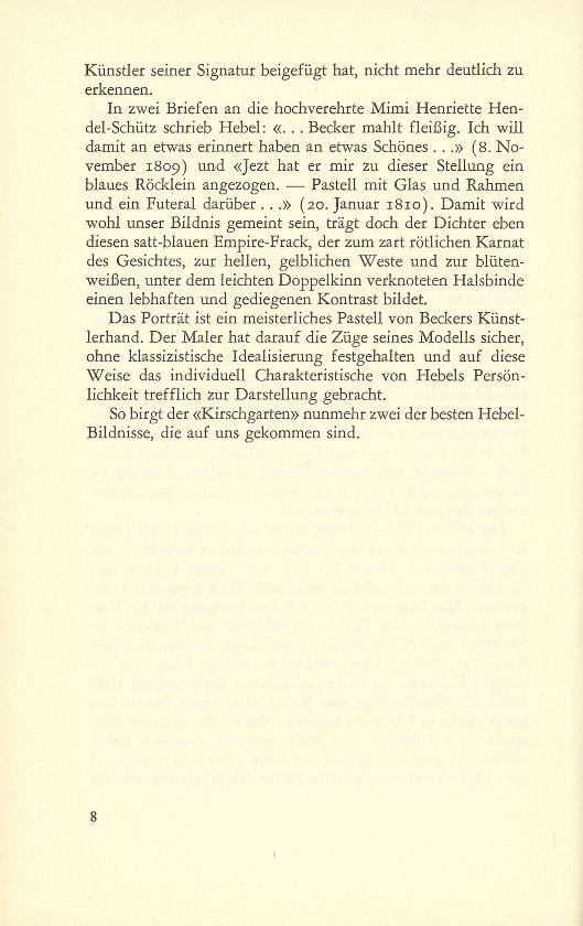 Ein neues Porträt von Johann Peter Hebel im ‹Kirschgarten› – Seite 2