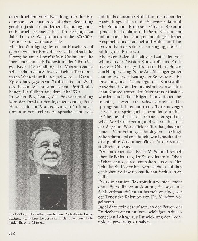 Basel ehrt einen Schweizer Entdecker [Pierre Castan] – Seite 2
