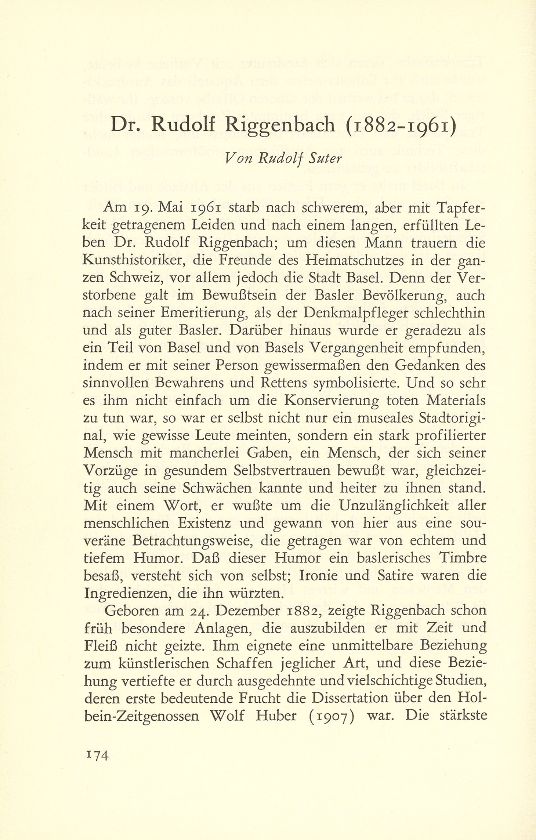 Dr. Rudolf Riggenbach (1882-1961) – Seite 1