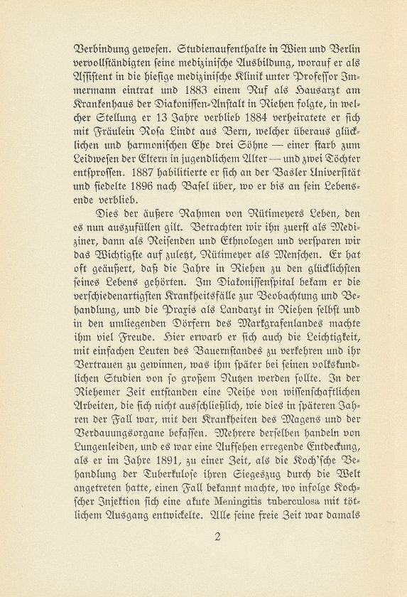 Prof. Leopold Rütimeyer – Seite 2