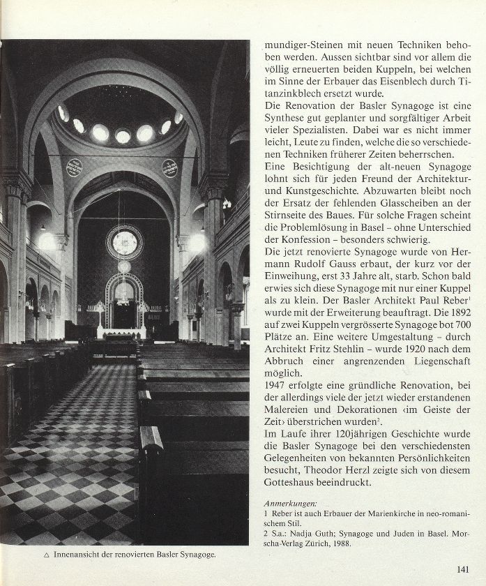 Basler Synagoge renoviert – Seite 2