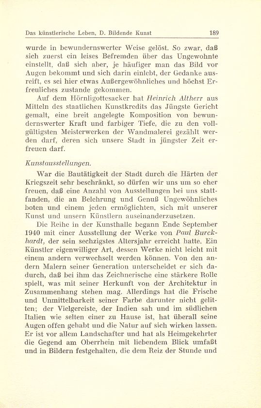 Das künstlerische Leben in Basel vom 1. Oktober 1940 bis 30. September 1941 – Seite 2