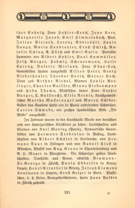 Das künstlerische Leben in Basel vom 1. November 1907 bis 31. Oktober 1908 – Seite 3