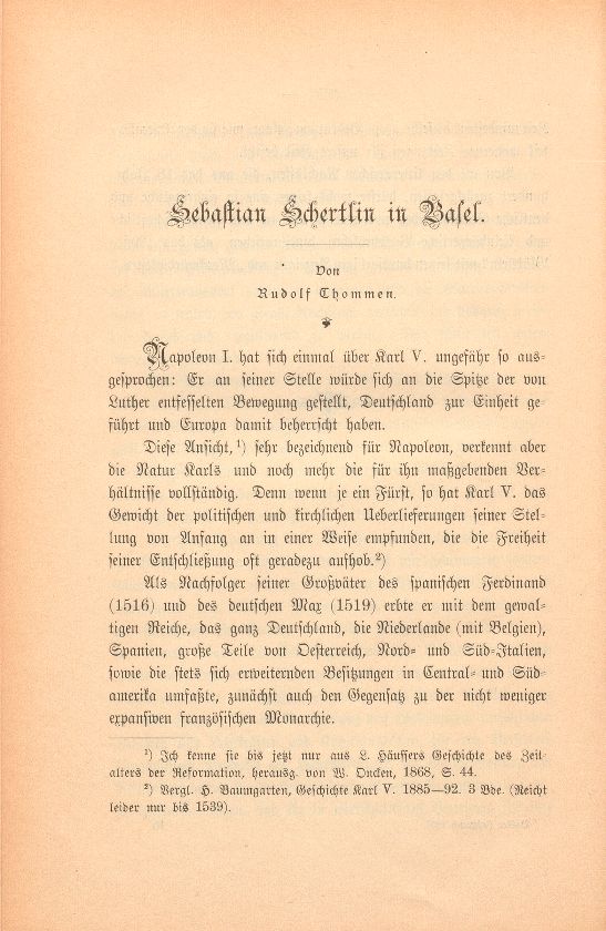 Sebastian Schertlin in Basel – Seite 1