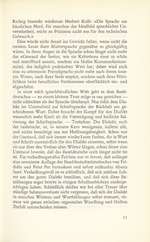 Vom heutigen Stand des Baseldeutschen – Seite 3