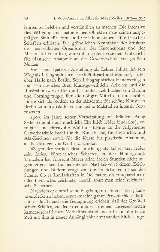 Albrecht Mayer-Seiler: 1875-1952 – Seite 2