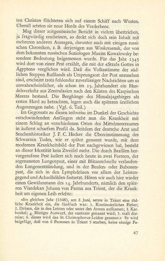 Die Pest in Basel im 14. und 15. Jahrhundert – Seite 3