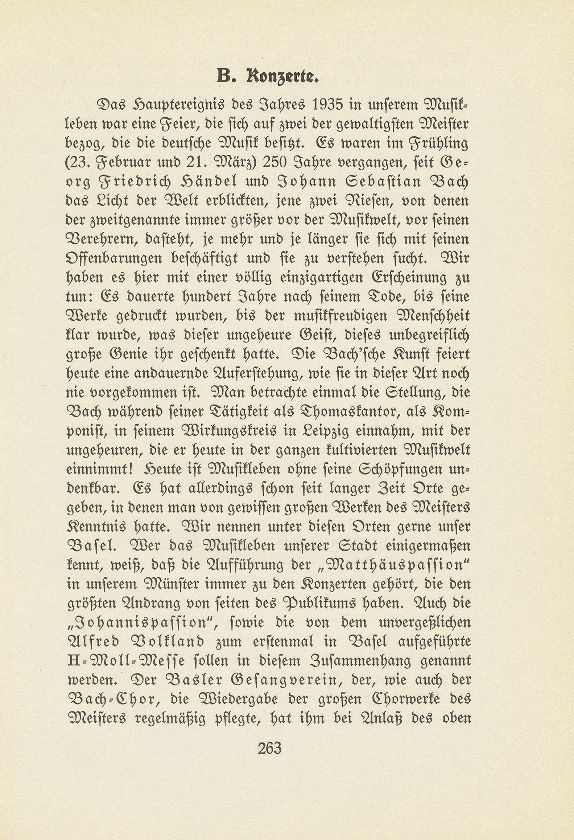 Das künstlerische Leben in Basel vom 1. Oktober 1934 bis 30. September 1935 – Seite 1