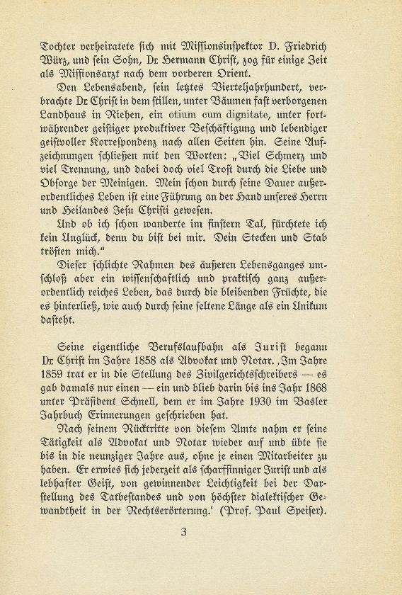 Dr. Hermann Christ-Socin. 1833-1933 – Seite 3