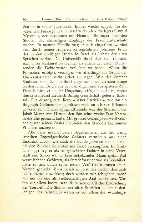 Conrad Gessner und seine Basler Freunde – Seite 2
