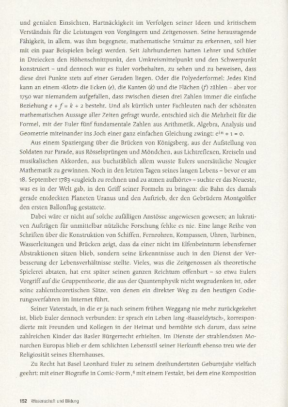 Mit Leonhard Euler ist zu rechnen – auch heute noch – Seite 2