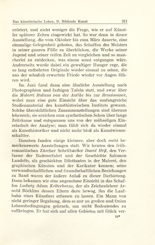 Das künstlerische Leben in Basel vom 1. Oktober 1943 bis 30. September 1944 – Seite 2