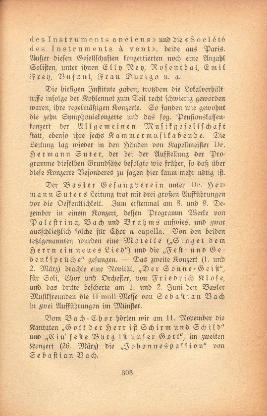 Das künstlerische Leben in Basel vom 1. November 1917 bis 31. Oktober 1918 – Seite 2