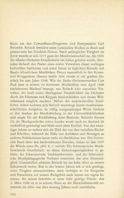 Pionierarbeit auf dem Gebiete der baslerischen und der schweizerischen Musikgeschichte – Seite 2