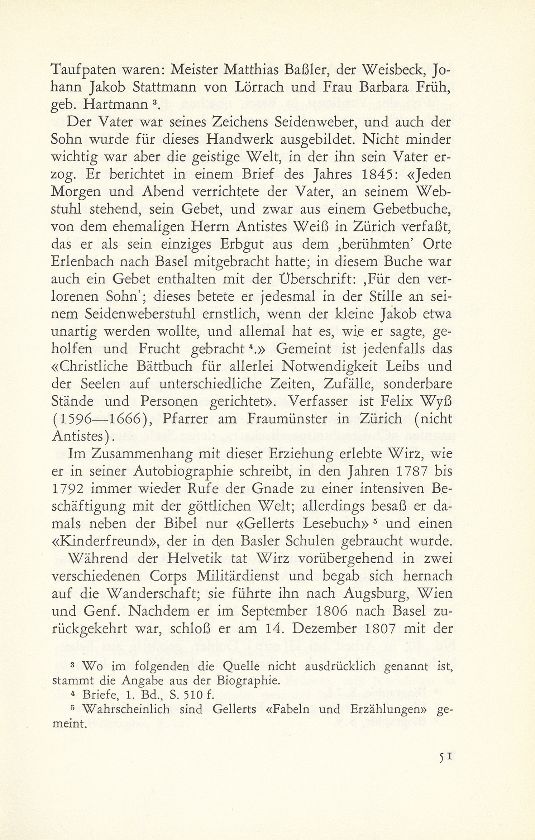 Der Basler Seidenbandweber Johann Jakob Wirz als Hellseher und Gründer der Nazarenergemeine – Seite 2