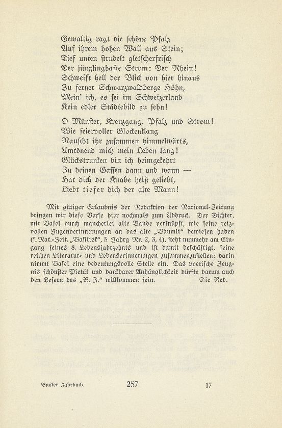 Mein Basel [Gedicht] – Seite 2