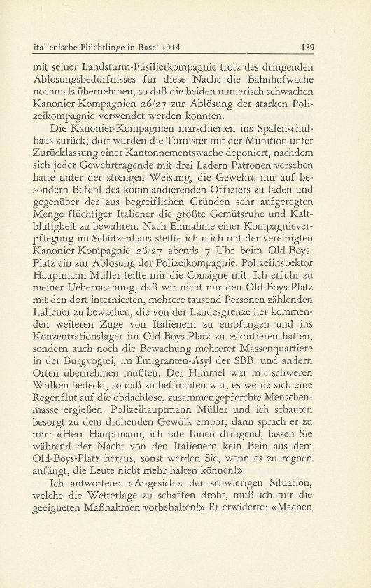 Kriegsausbruch und italienische Flüchtlinge in Basel 1914 – Seite 3