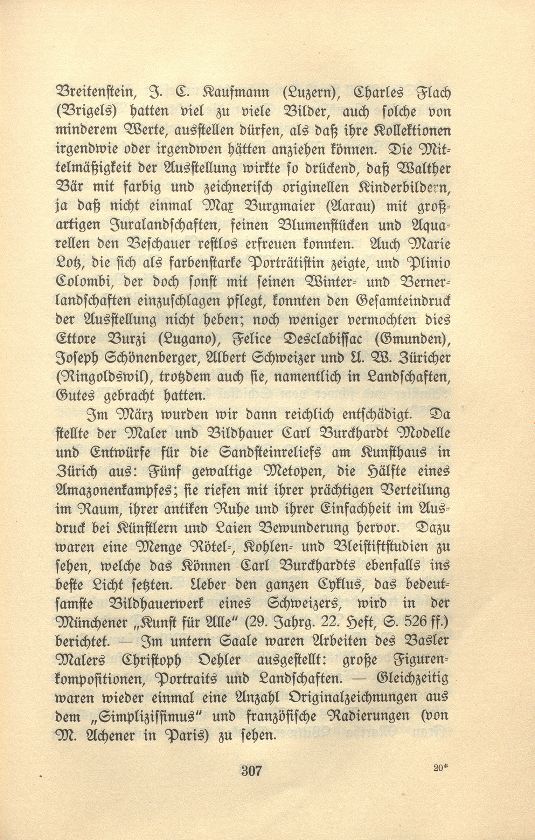 Das künstlerische Leben in Basel vom 1. November 1913 bis 31. Oktober 1914 – Seite 3