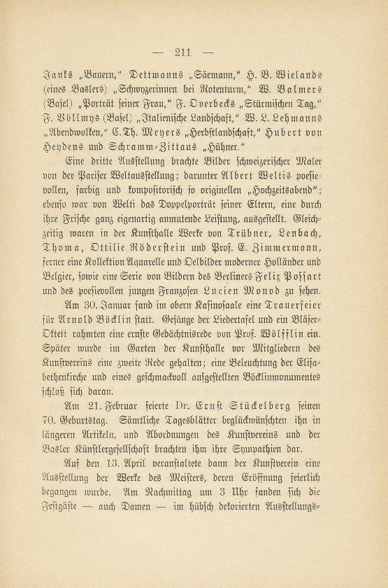 Das künstlerische Leben in Basel vom 1. November 1900 bis 31. Oktober 1901 – Seite 2