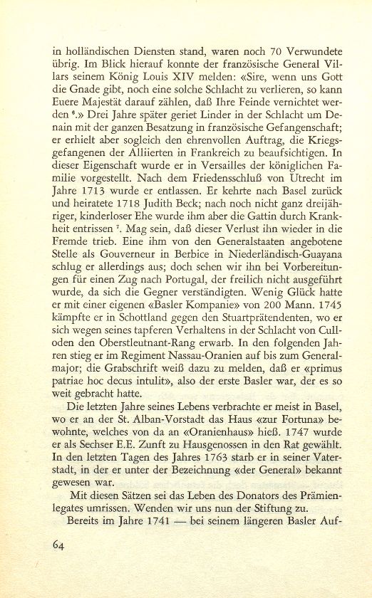 Generalmajor Hieronymus Linder und das Legatum Linderianum – Seite 3