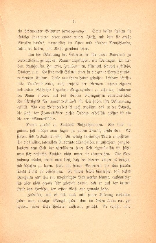 Ein bayrischer Mönch in Basel [Joh. Konr. Tachler] – Seite 3