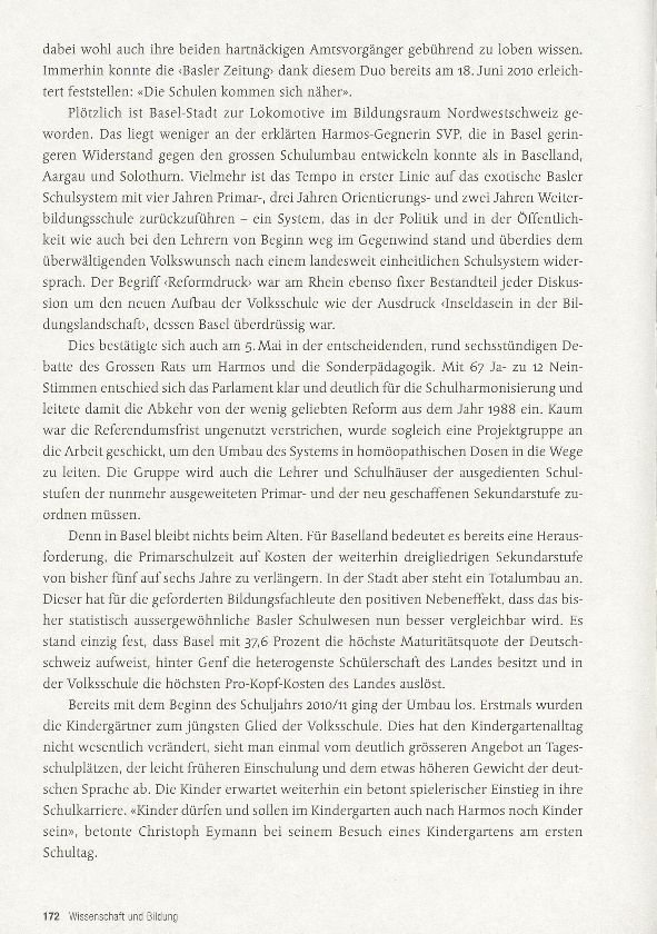 2010 – ein Schlüsseljahr für das Basler Schulwesen – Seite 2