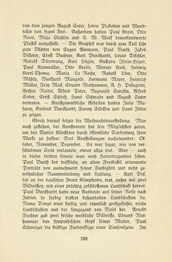 Das künstlerische Leben in Basel vom 1. November 1914 bis 31. Oktober 1915 – Seite 2