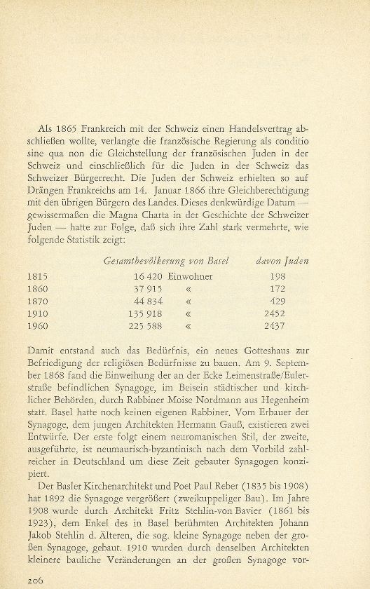 Basler Synagogen im Laufe der Geschichte – Seite 2