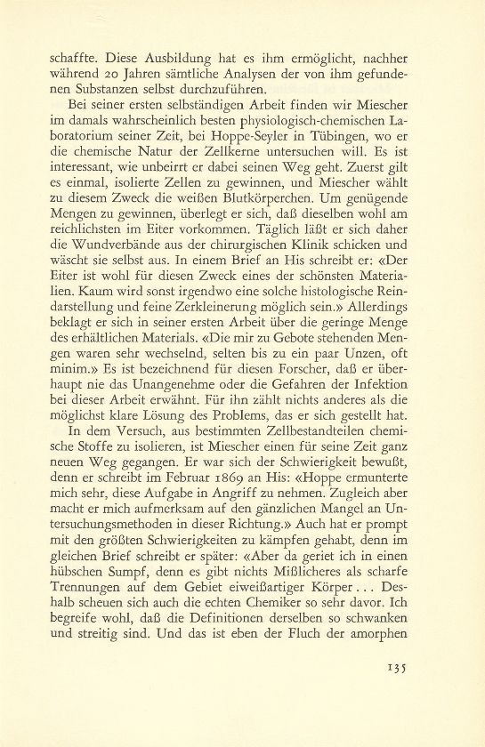 Friedrich Miescher, der Entdecker der Nukleinsäuren (1844-1895) – Seite 2