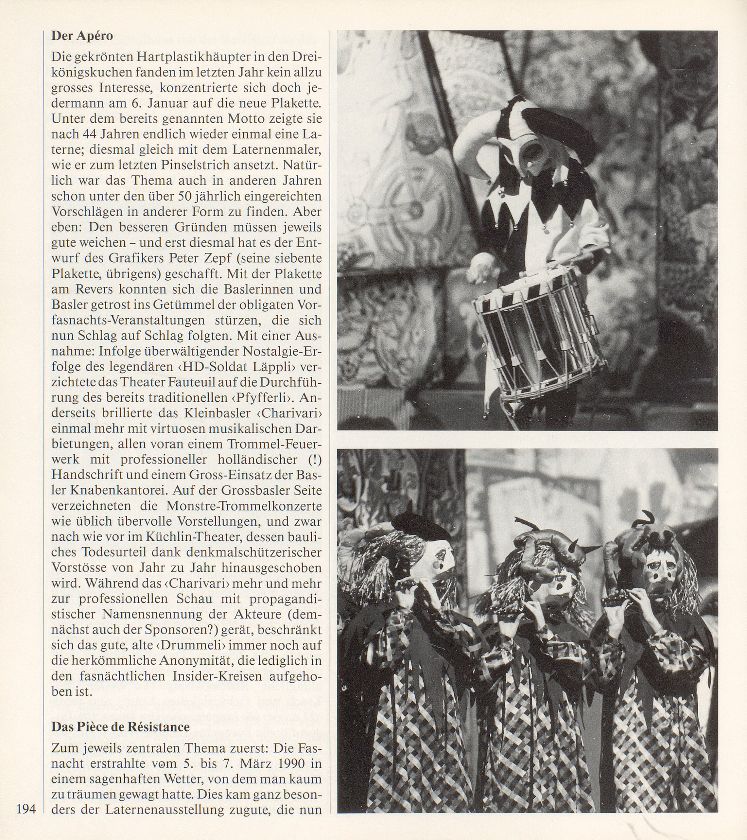 Fasnacht 1990 – Seite 2