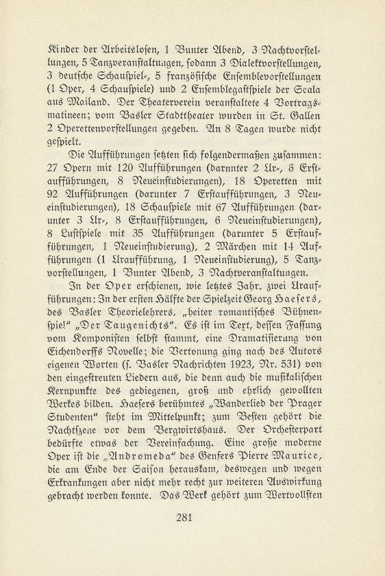 Das künstlerische Leben in Basel vom 1. November 1923 bis 1. Oktober 1924 – Seite 2