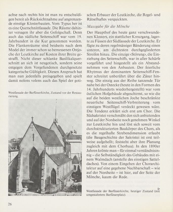 Überlegungen zur Wiederherstellung der Museumskirche – Seite 2