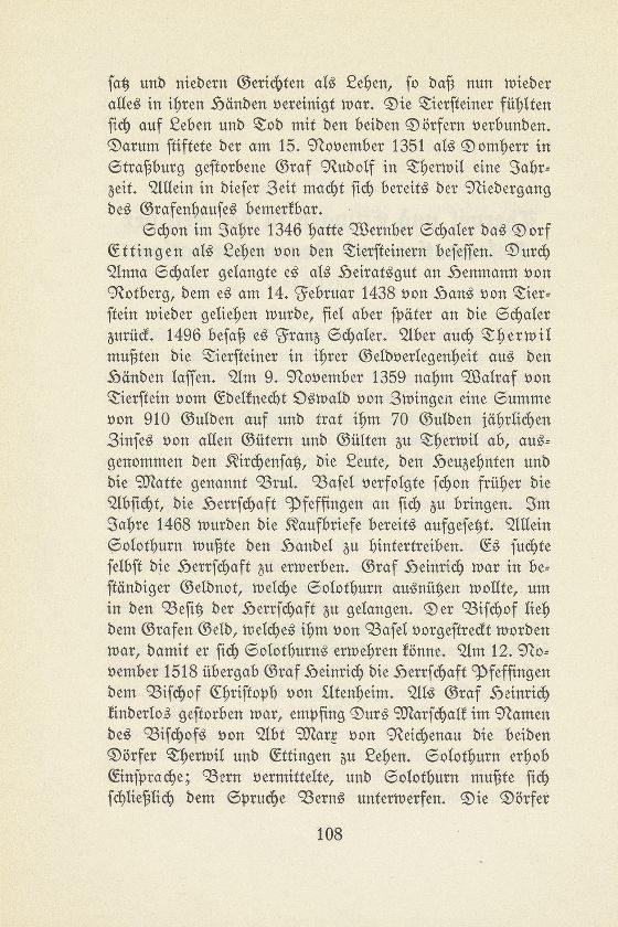 Therwil und Ettingen in der Zeit der Reformation und Gegenreformation – Seite 2