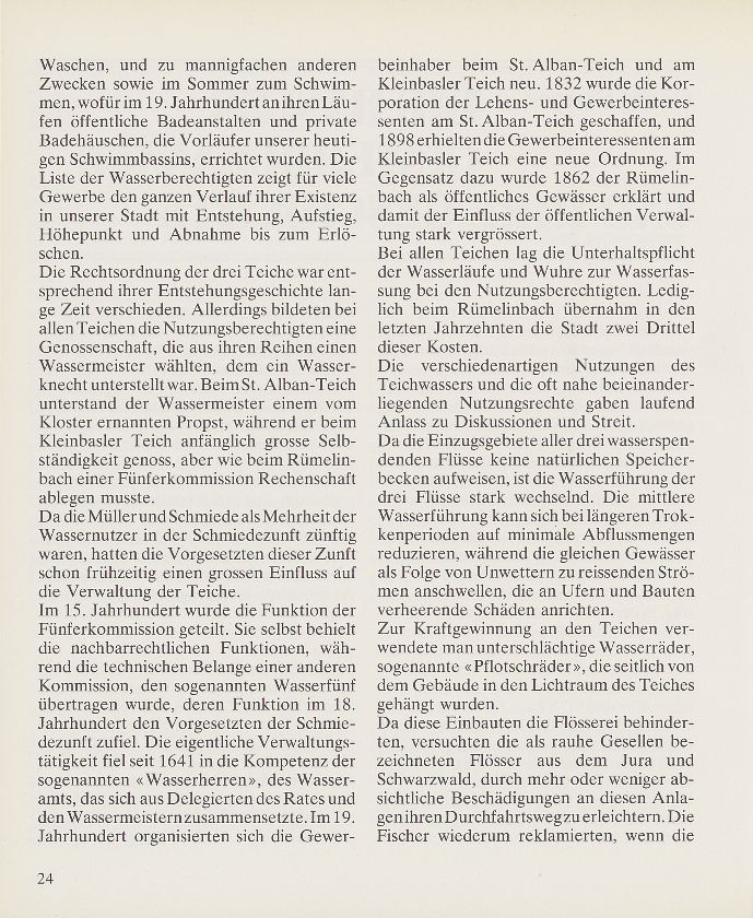 Die Basler Gewerbekanäle und ihre Geschichte – Seite 2