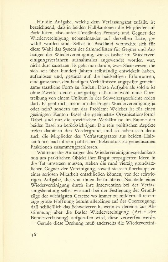 Die Wiedervereinigungsfrage vor dem Basler Verfassungsrat – Seite 3